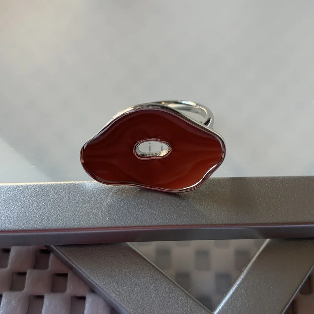 Swatch Bijoux ring - Red Pinussina - size 7 - Picture 2 of 6